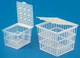 Tarsons Test Tube Basket with Cover